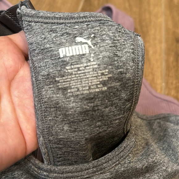 Bundle of 3 Sport Bras Lorna Jane, Puma, high impact rubbed zipper front bra EUC - Picture 9 of 10